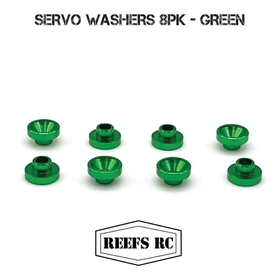 Servos* * | Tendy Style Sehreefs48 Servo Washers 8Pk- Green (Reefs)