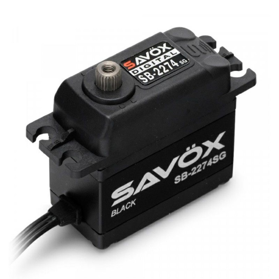 Servos* * | Excellent Quality Savsb2274Sg-Be Black Edition High Voltage Brushless Digital Servo 0.080Sec / 347.2Oz @ 7.4V (Savox)