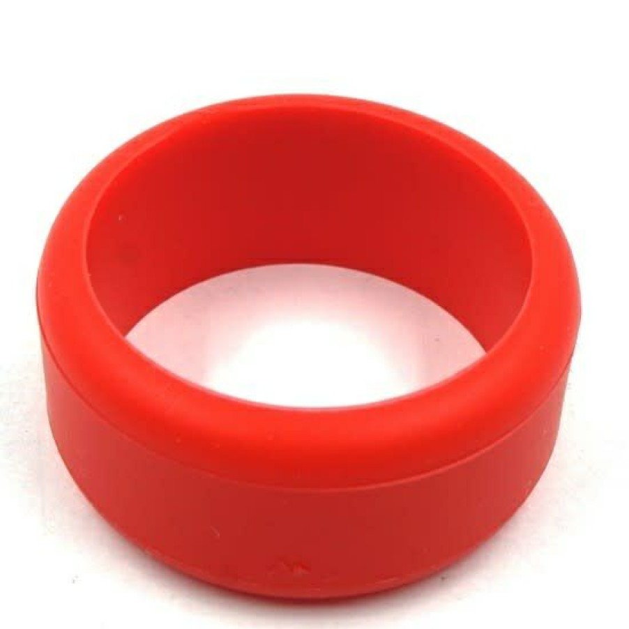 Radios & Accessories * | Clearance Yea-Ya-0617Rd Yeah Racing Transmitter Steering Wheel Grip Red For 41-42Mm Wheels (Yeah Racing)