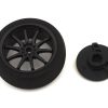 Radios & Accessories * | Shop Spm9062 Spektrum Rc Replacement Small Wheel (Black) (Dx5C, 5R Pro, 6R) (Spektrum)