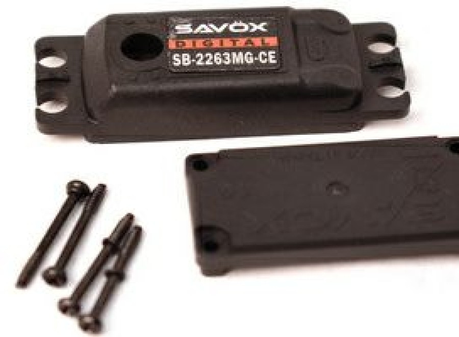 Servos* * | Sale Savcsb2263Mg-Ce Top & Bottom Servo Case W/ Screws Cavalieri Edition Servo (Savox)