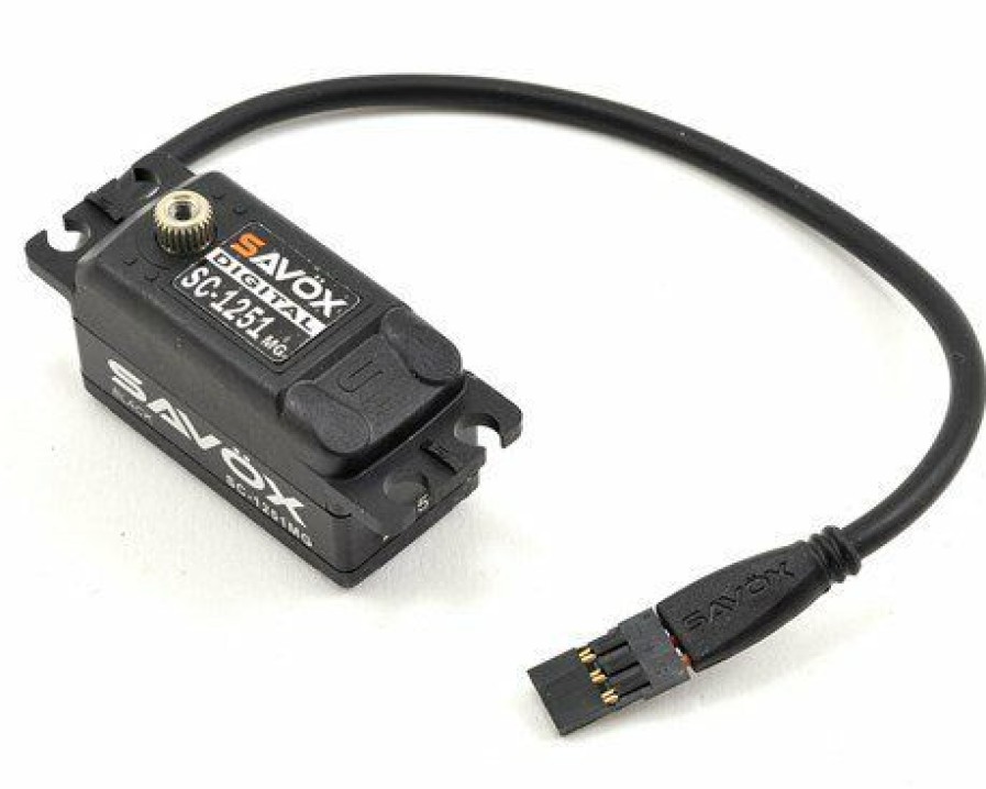 Servos* * | Fire Sale Savsc1251Mg-Be Black Edition Low Profile Digital Servo .09/125 (Savox)