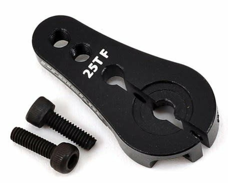 Servos* * | Excellent Quality Ptk-7808-Bk Protek Rc 4Mm Aluminum Short Clamping Servo Horn (Black) (25T) (Protek Rc)