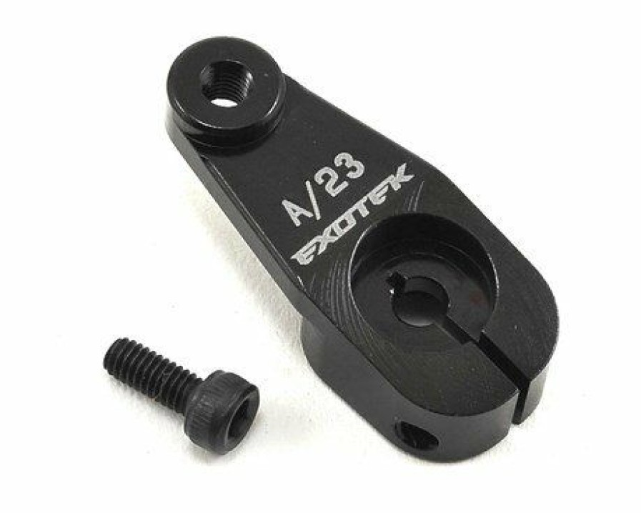 Servos* * | Special Exo1554Blk Ae B6 23T B6 Black Heavy Duty Servo Horn, 7075 (Exotek Racing)