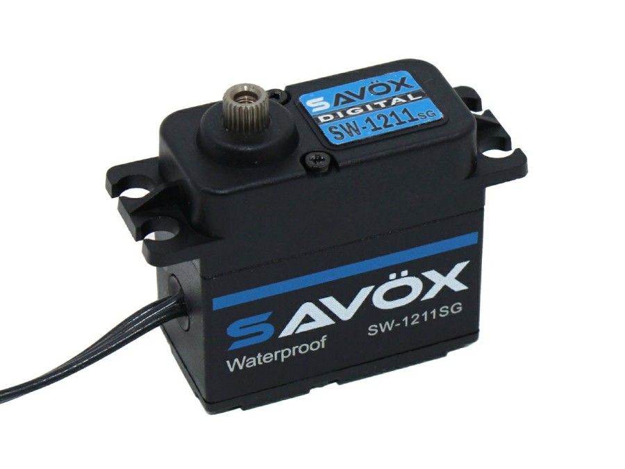 Servos* * | Latest Fashion Savsw1211Sg-Be Waterproof High Voltage Digital Servo Black Edition (Savox)