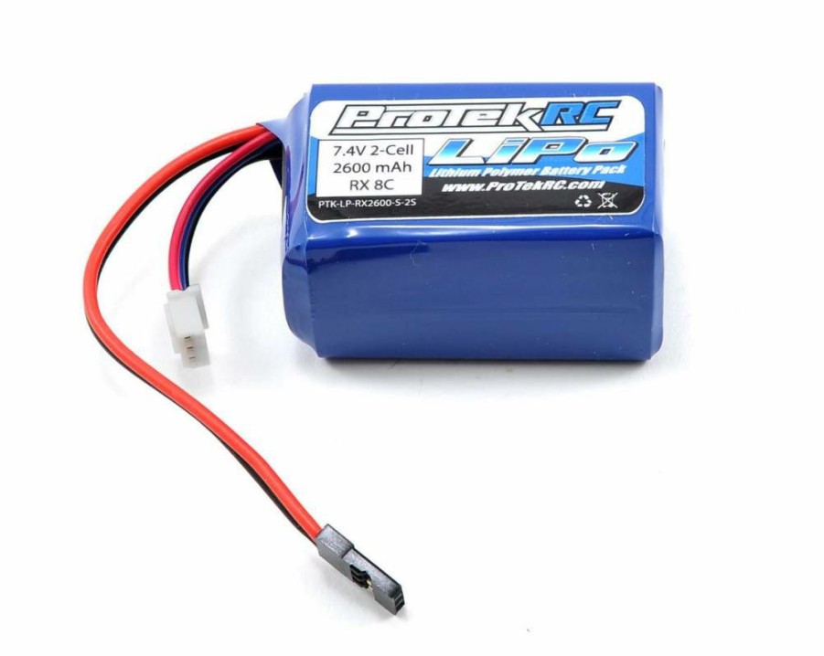 Radios & Accessories * | Latest Fashion Ptk-5161 Li-Poly Hump Reciever Battery Pack (7.4V/2600Mah)(W/Balancer Plug) (Protek Rc)