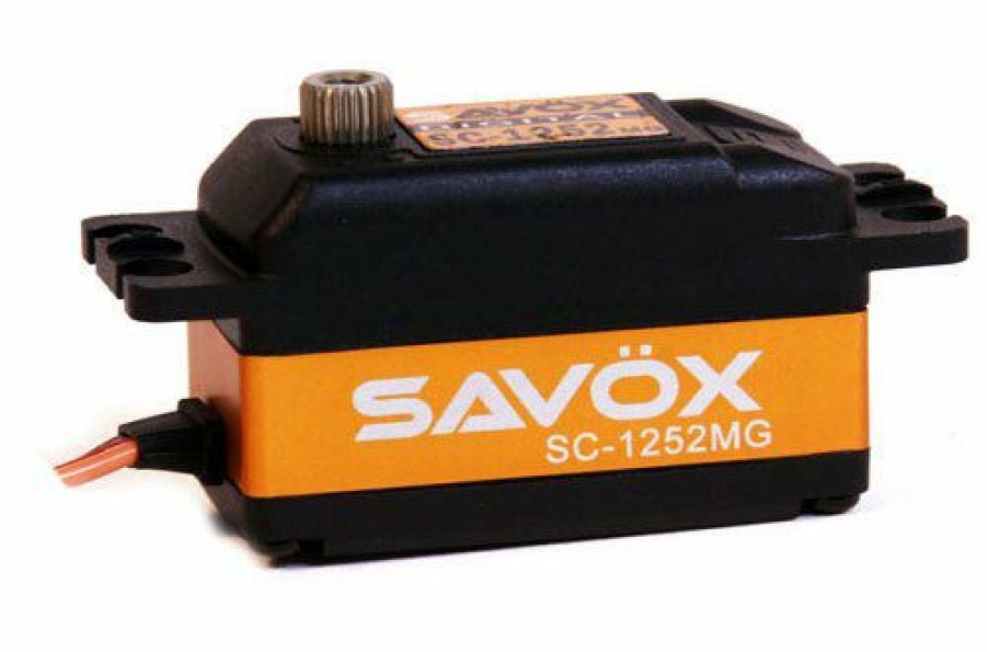 Servos* * | Clearance Savsc1252Mg Low Profile Digital Servo Super Speed .07/97.2 @ 6.0V (Savox)