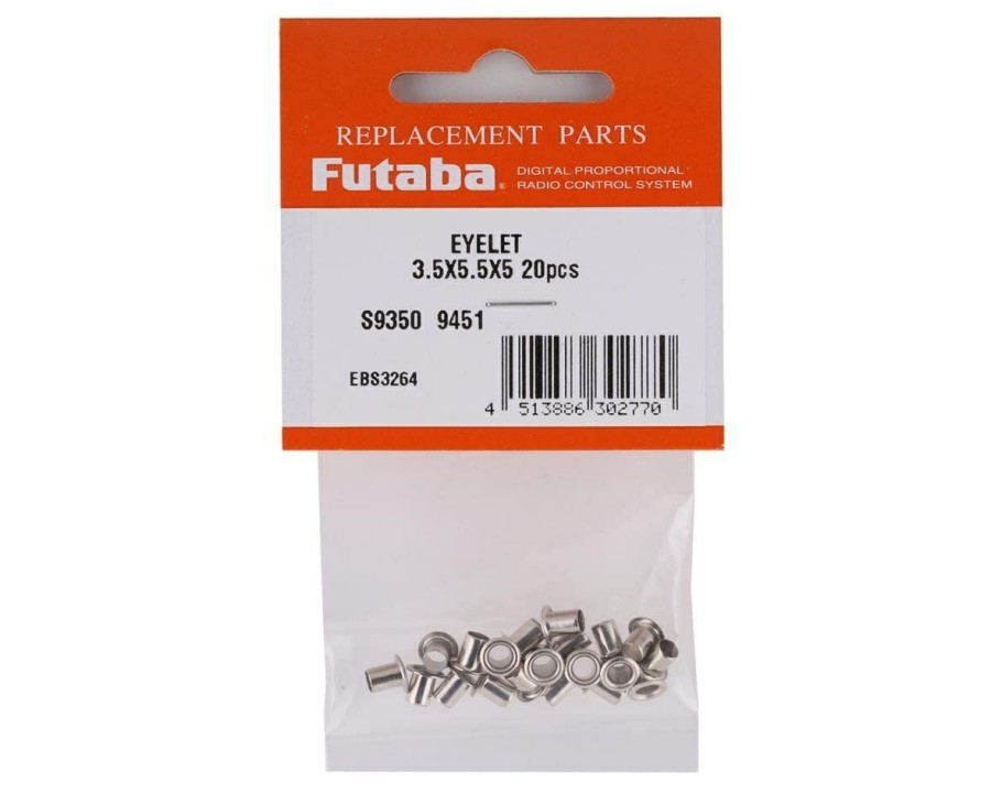 Radios & Accessories * | Special Futebs3264 Futaba 3.5 5.5Mm Servo Mount Eyelet (20) (Futaba)