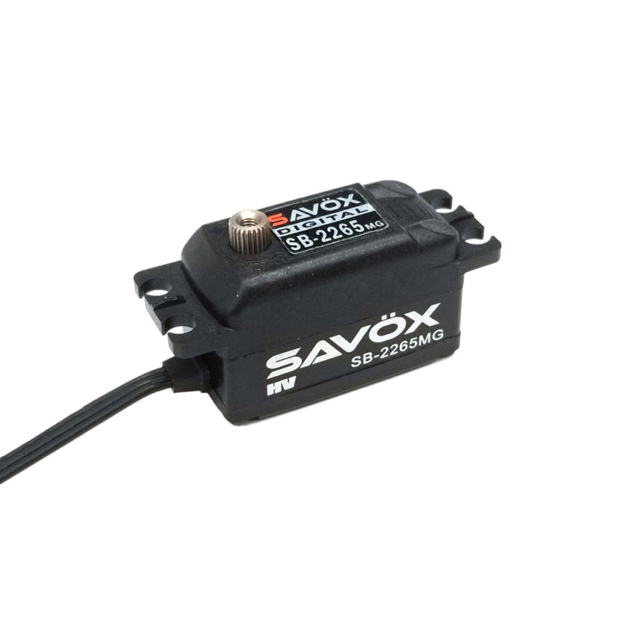 Servos* * | Exquisite Gifts Savsb2265Mg-Be Black Edition Low Profile High Voltage Brushless Digital Servo 0.08Sec / 166.6Oz @ 7.4V (Savox)