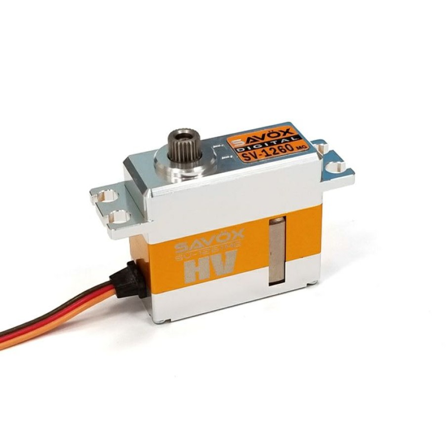 Servos* * | Sale Savsv1260Mg Mini Digital High Voltage Aluminum Case Servo 0.055Sec / 167Oz @ 7.4V (Savox)