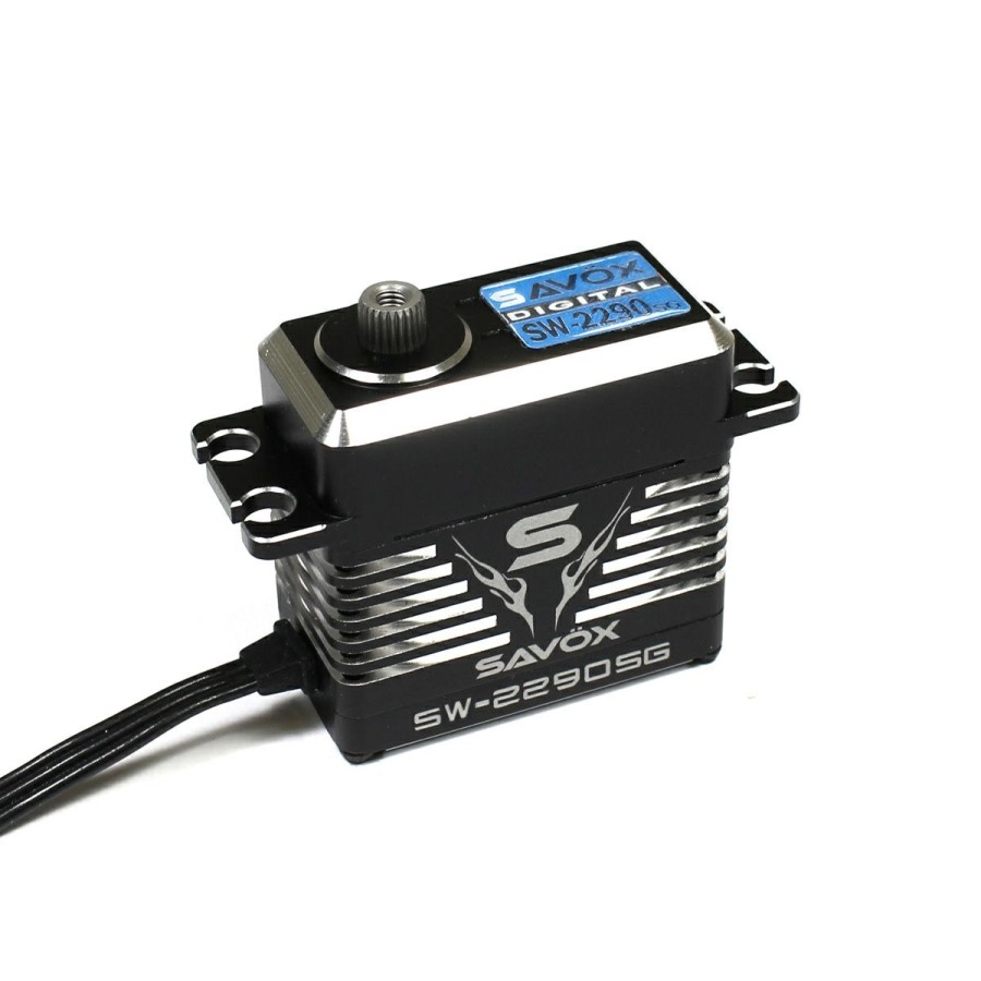 Servos* * | Special Savsw2290Sg-Be Waterproof Premium Hv Brushless Digital Servo Black Edition (Savox)