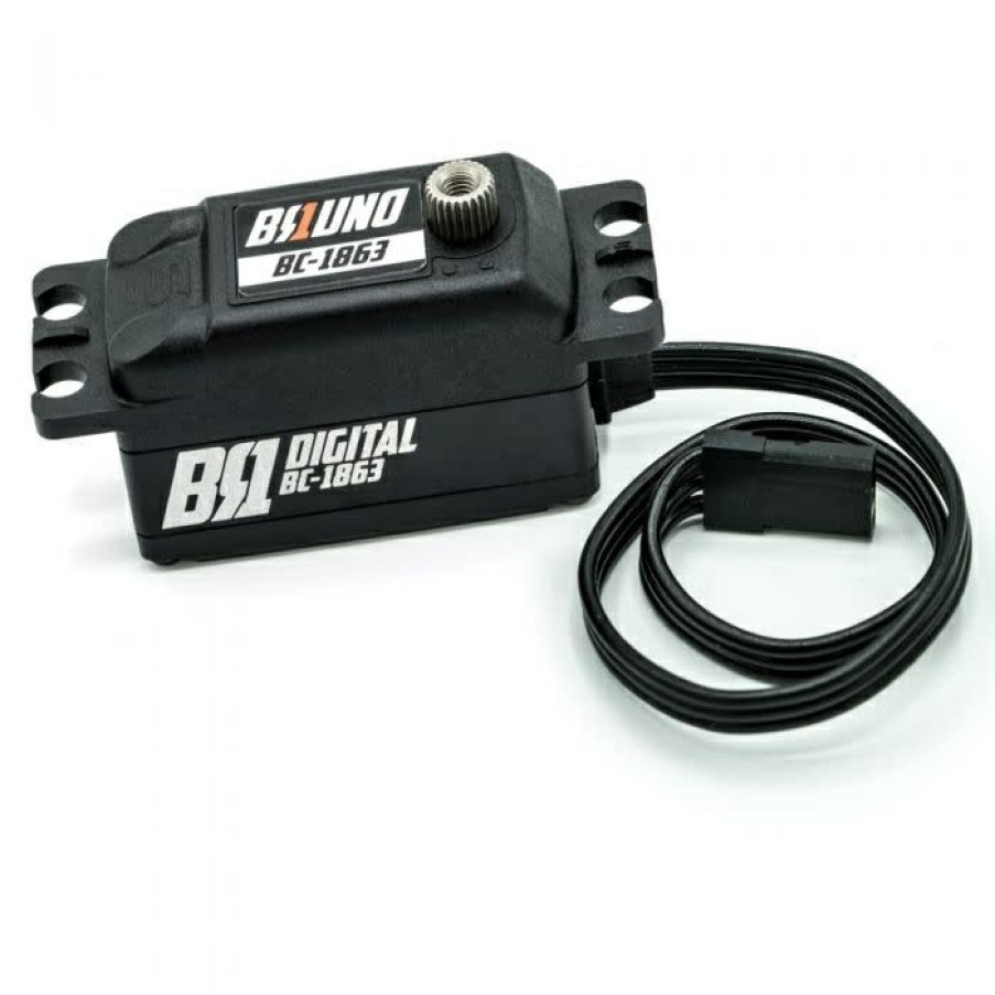 Servos* * | Cut Price Bc-1863Lw Bruno Long Wire Low Profile High Speed Brushless Servo (Bruno)